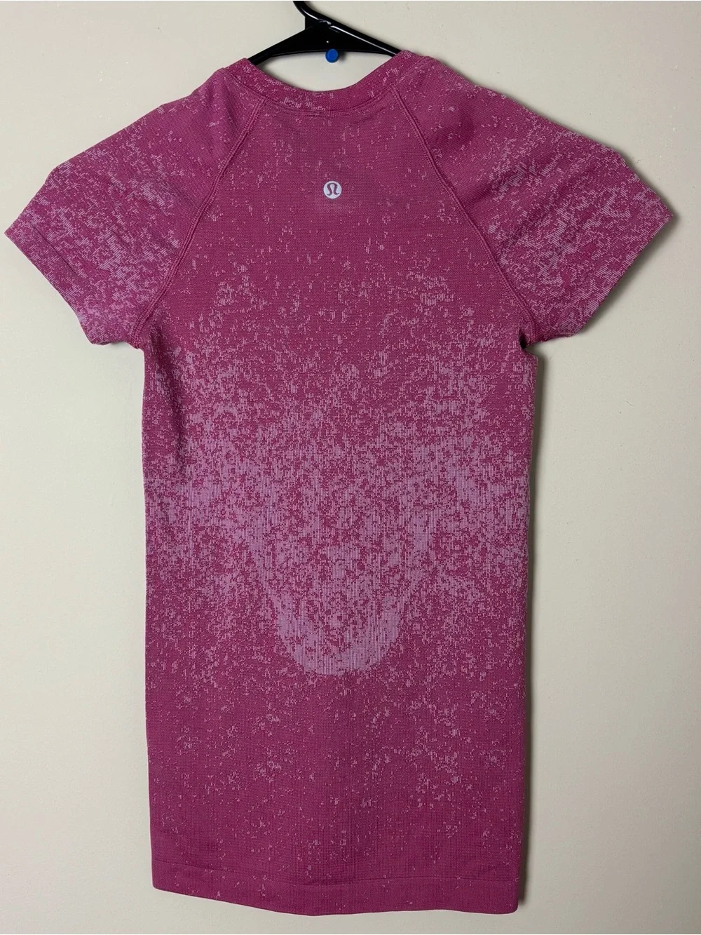 Lululemon swiftly tech tee short sleeve shirt 2.0 size 0 splatter